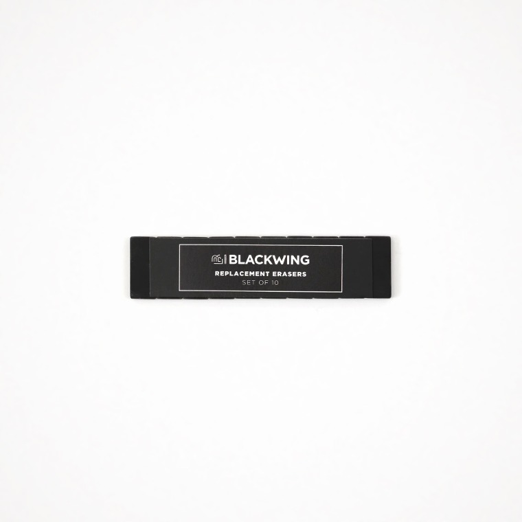 블랙윙 연필팁 지우개 리필 (블랙) Blackwing Replacement Erasers Black