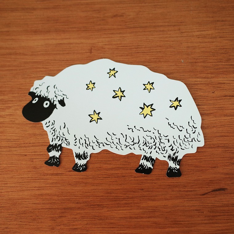 후긴앤무닌 톰슨 카드 (검은 양) Thompson Card Black Sheep